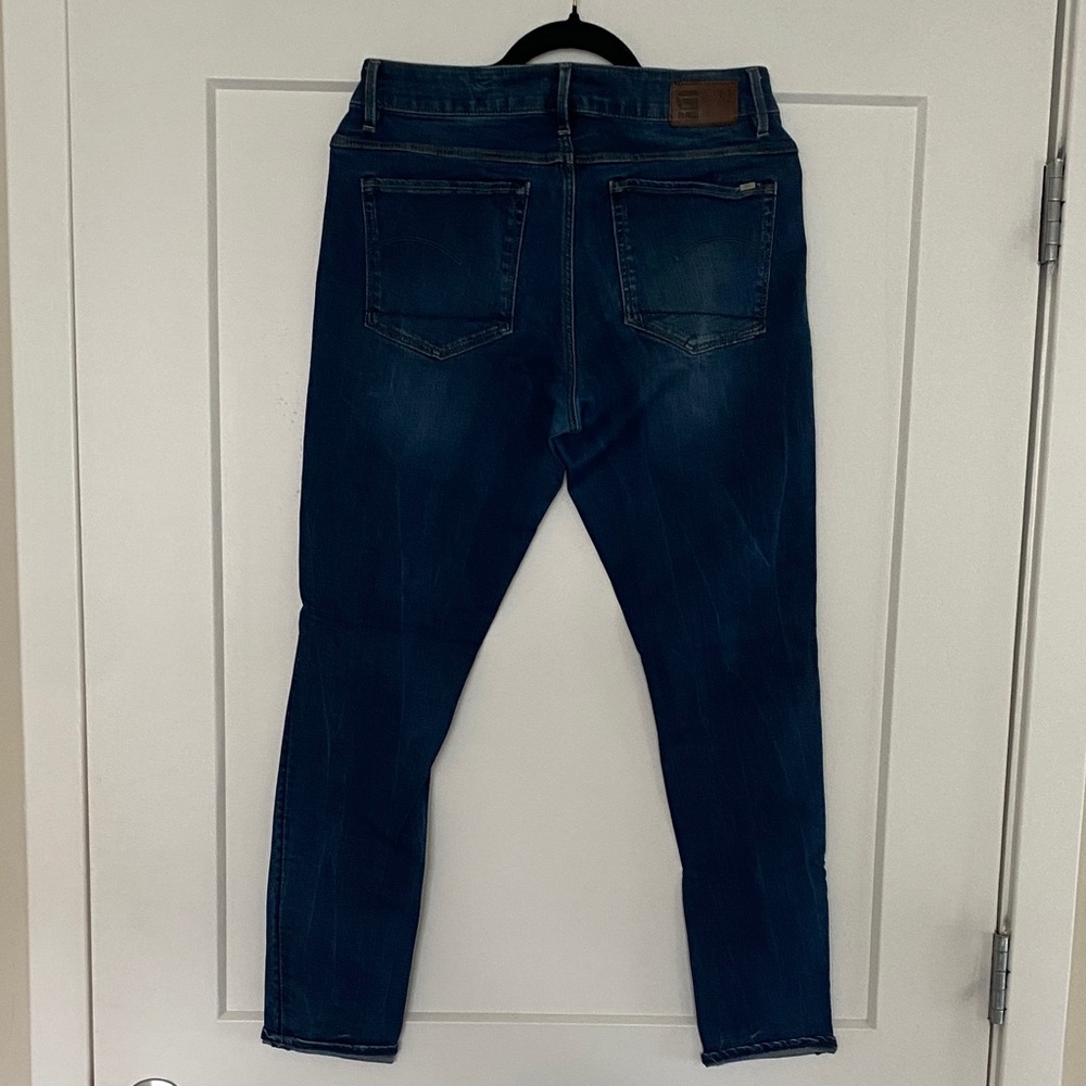 G-Star Men's Dark Blue Skinny Jeans